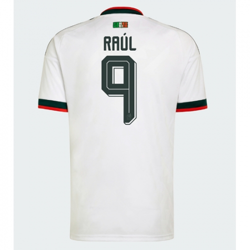 Billige Fotballdrakt Mexico Raul Jimenez #9 Replika Bortedrakt VM 2026 Kortermet Billige Fotballdrakt Mexico Raul Jimenez #9 Replika Bortedrakt VM 2026 Kortermet
